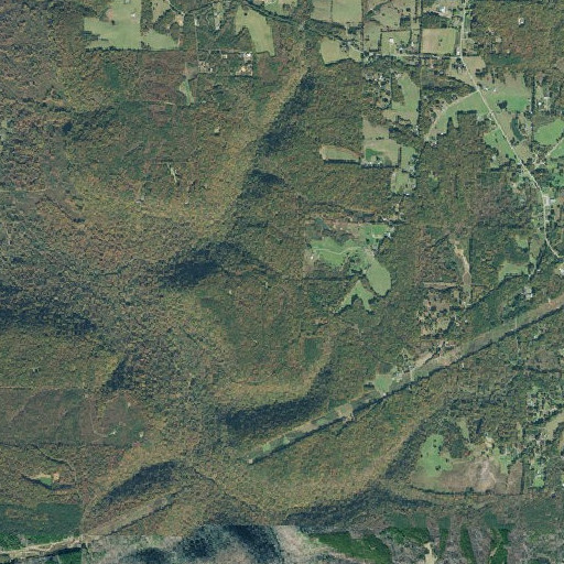 Aerial imagery of Parker Mine, GA