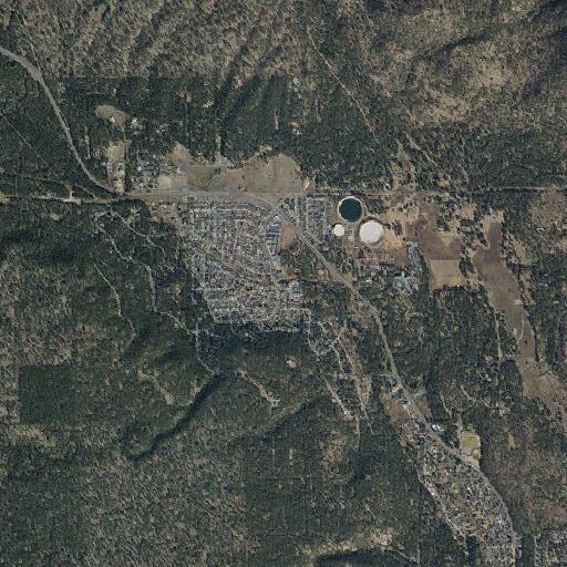 Aerial imagery of The Narrows, AZ