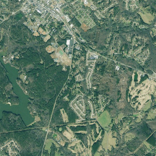 Aerial imagery of WIMO-AM (Winder), GA