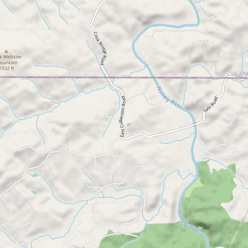 OpenStreetMap map of Bethany School (historical), GA