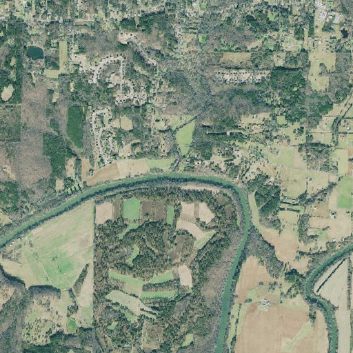 Aerial imagery of Davis Ferry (historical), GA