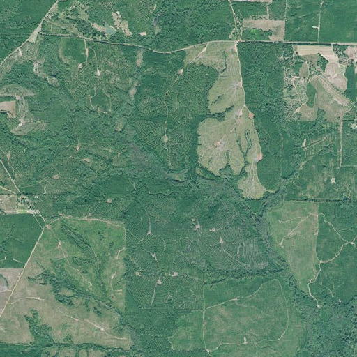 Aerial imagery of Carters Pond, GA