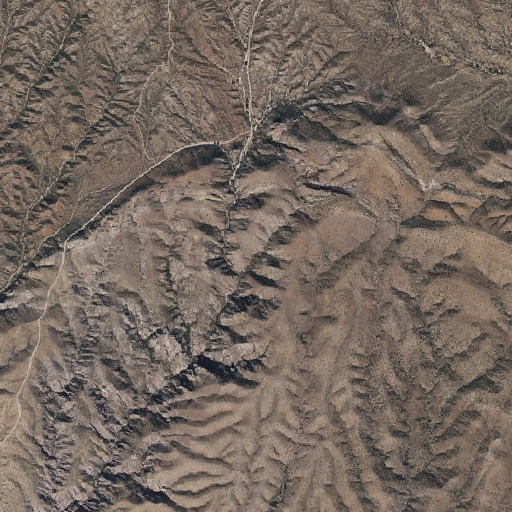 Aerial imagery of Crazy Horse Spring, AZ