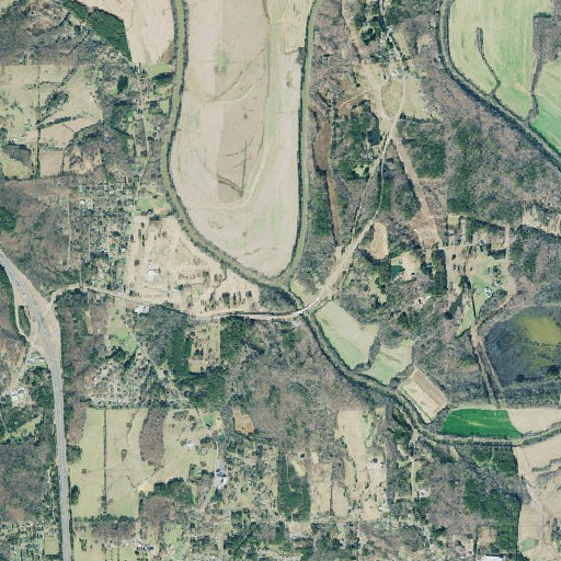 Aerial imagery of Coosawattee River, GA
