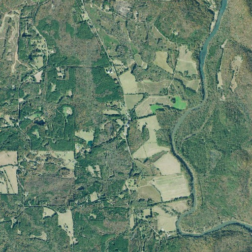Aerial imagery of Cove, GA