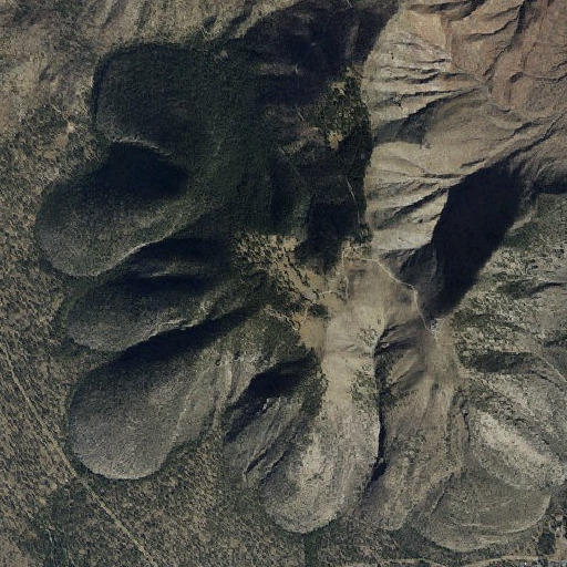 Aerial imagery of Turkey Park, AZ