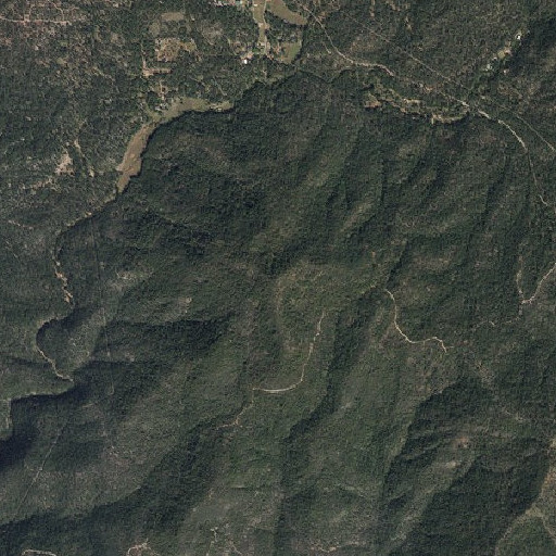 Aerial imagery of Turkey Peak, AZ