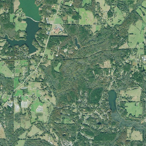 Aerial imagery of Hendricks Creek, GA