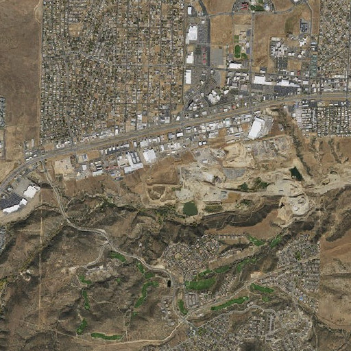 Aerial imagery of Upper Dam, AZ