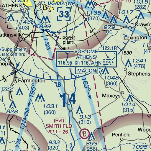 FAA VFR chart of Wire Bridge (historical), GA