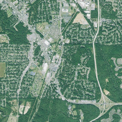 Aerial imagery of Cliatt Shopping Center, GA