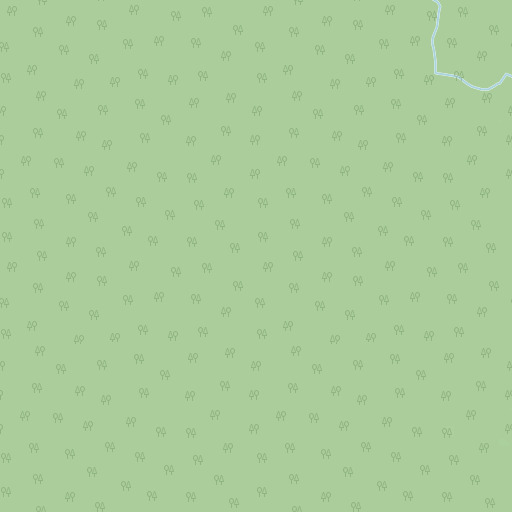 OpenStreetMap map of Perch Lake, GA