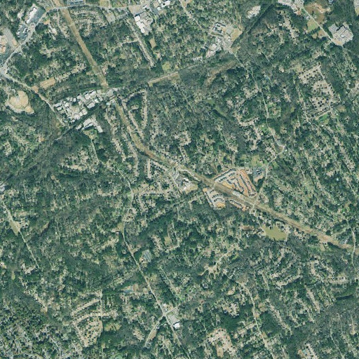 Aerial imagery of Arcado Elementary School, GA