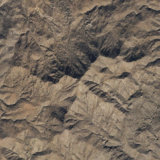 Aerial imagery of Crosby Mountain, AZ