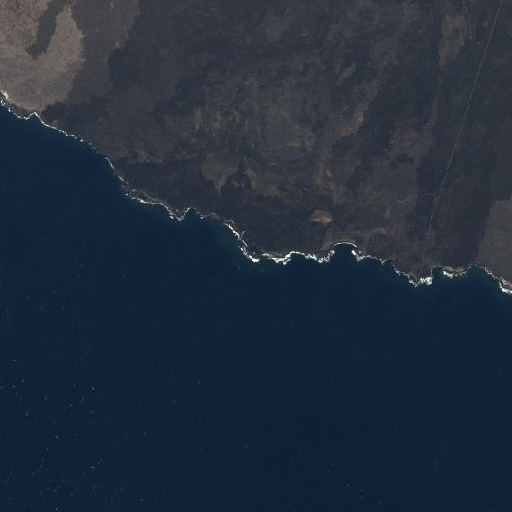 Aerial imagery of ʻĀwili Point, HI