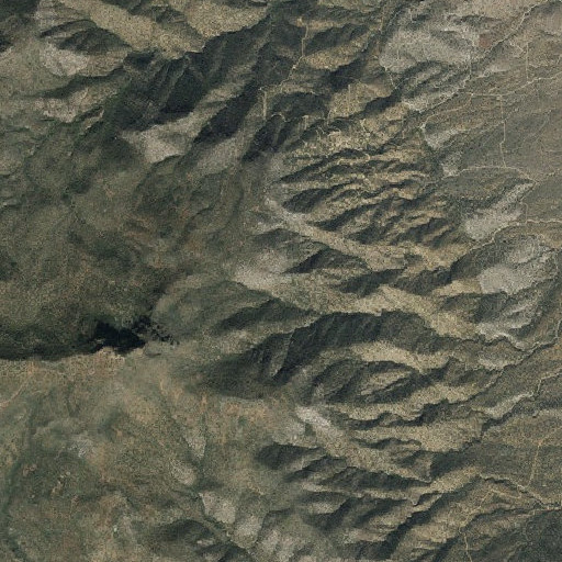 Aerial imagery of Walnut Spring, AZ