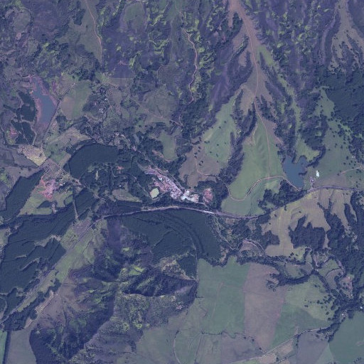 Aerial imagery of Halfway Bridge, HI