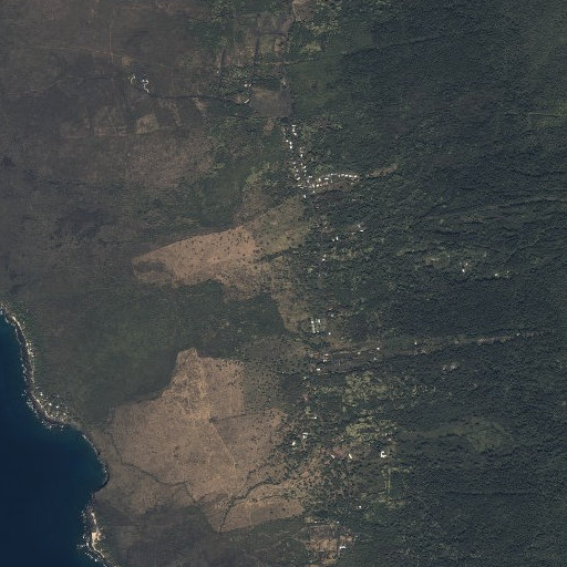 Aerial imagery of Hookena Elementary and Intermediate School, HI