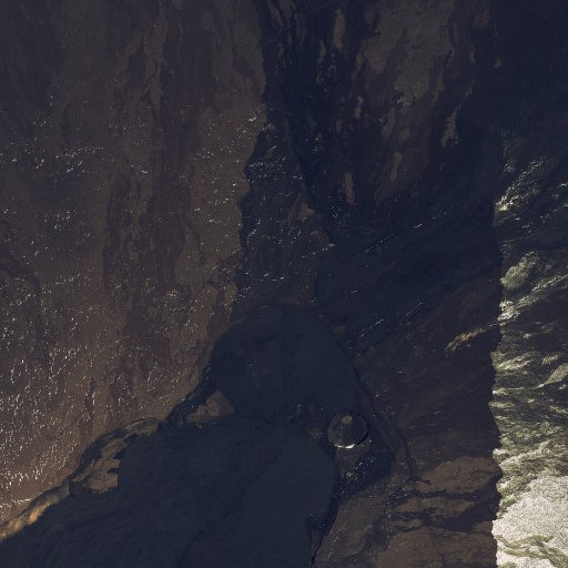 Aerial imagery of Jaggars Cave, HI