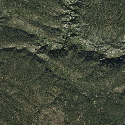 Aerial imagery of West Buzzard Point, AZ