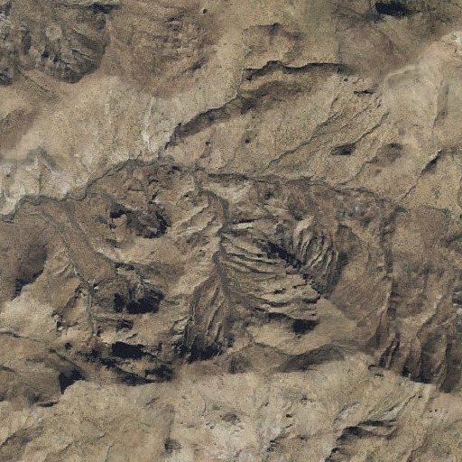 Aerial imagery of Wet Prong Spring, AZ