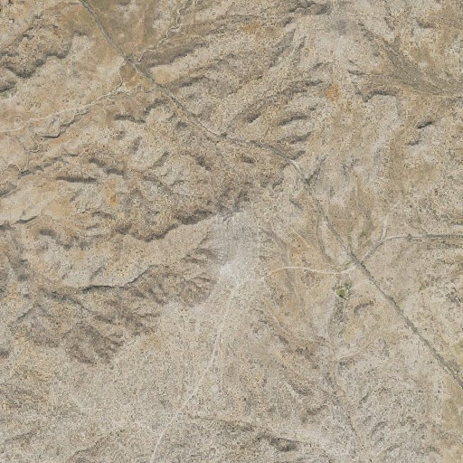 Aerial imagery of White Hills, AZ