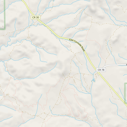 OpenStreetMap map of White Hills, AZ