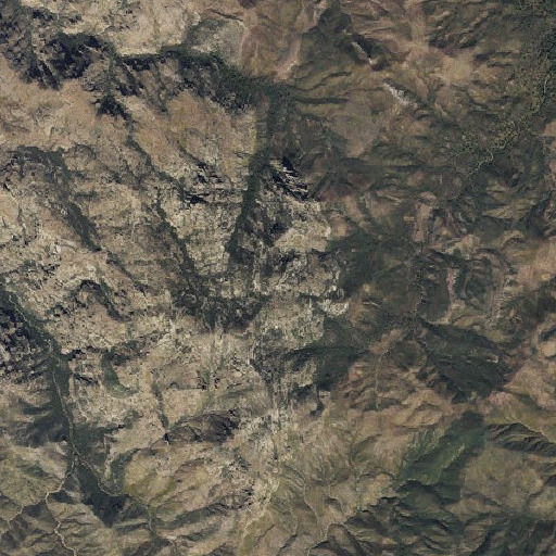 Aerial imagery of White Mountain, AZ