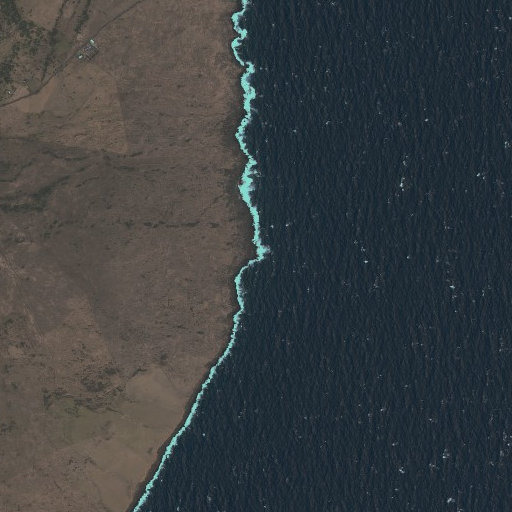Aerial imagery of Kimo Point, HI