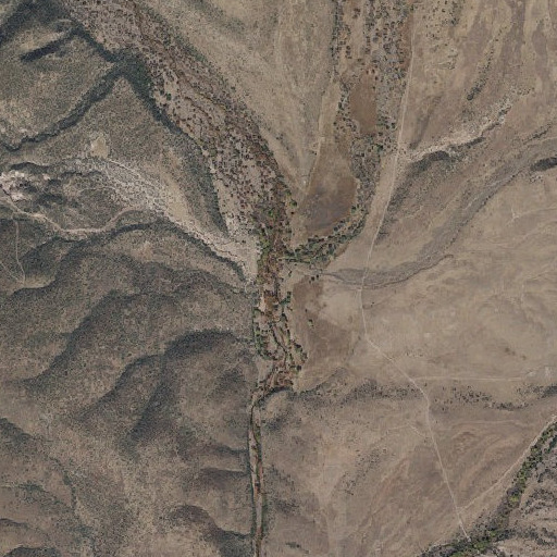 Aerial imagery of Willow Creek, AZ