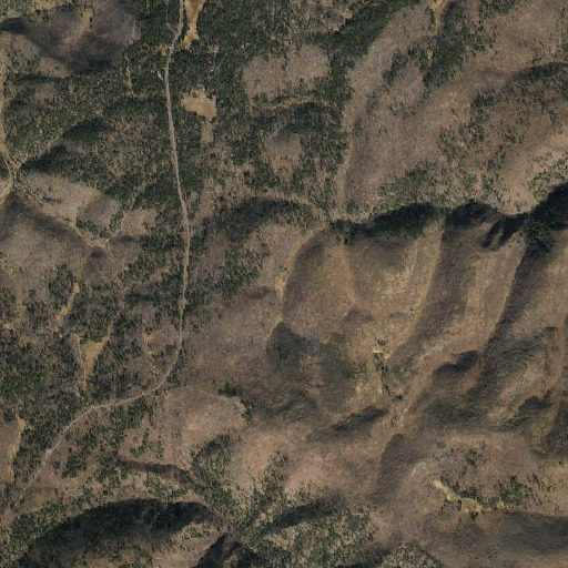Aerial imagery of Willow Spring, AZ