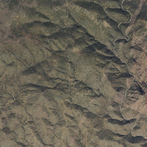 Aerial imagery of Willow Spring, AZ