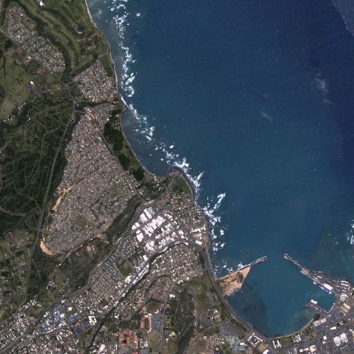 Aerial imagery of Nehe Point, HI