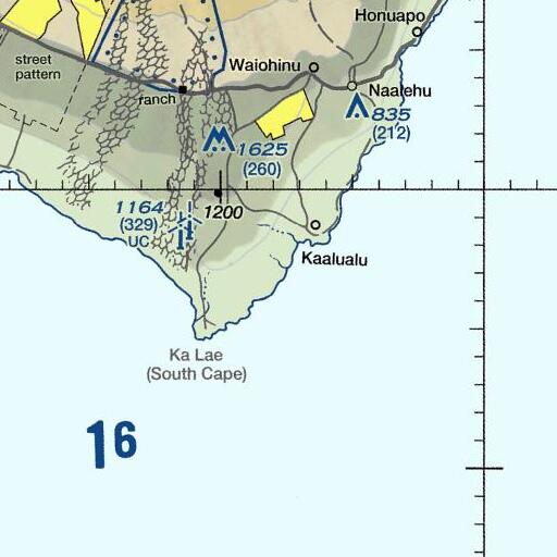 FAA VFR chart of ʻŌnikinalu, HI