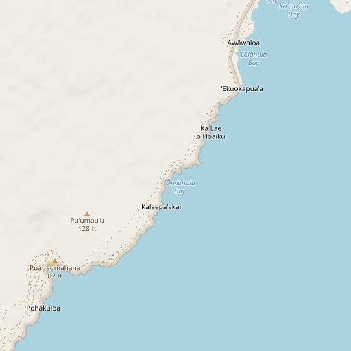 OpenStreetMap map of ʻŌnikinalu, HI