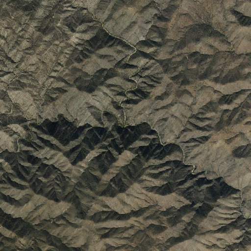 Aerial imagery of Wolf Creek, AZ