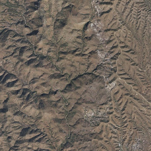 Aerial imagery of Fresno Spring, AZ