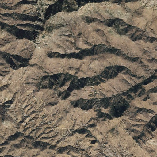 Aerial imagery of Hillside Spring, AZ