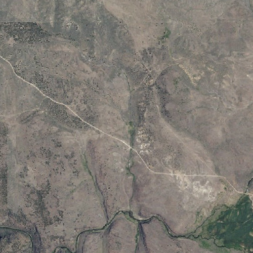 Aerial imagery of Hardiman Spring, ID