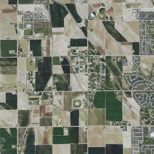 Aerial imagery of Jonah Drain, ID