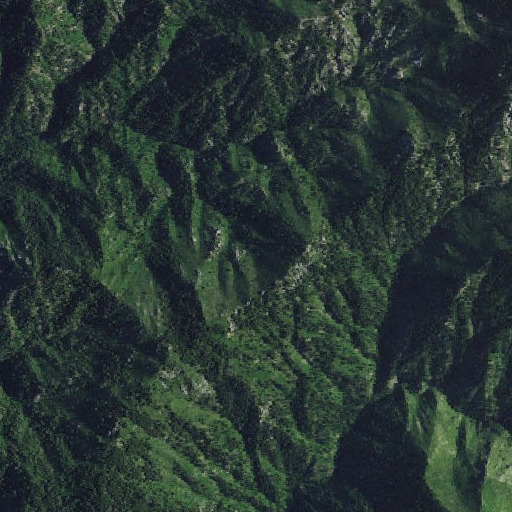 Aerial imagery of Lightning Ridge, ID