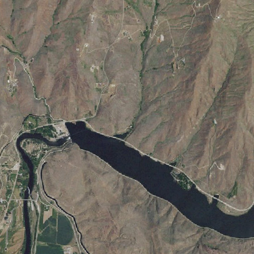 Aerial imagery of Spring Creek, ID