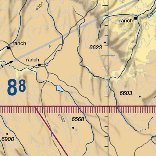 FAA VFR chart of Stageroad Spring, ID