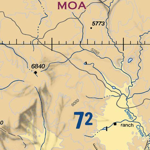 FAA VFR chart of Star Ranch Spring, ID