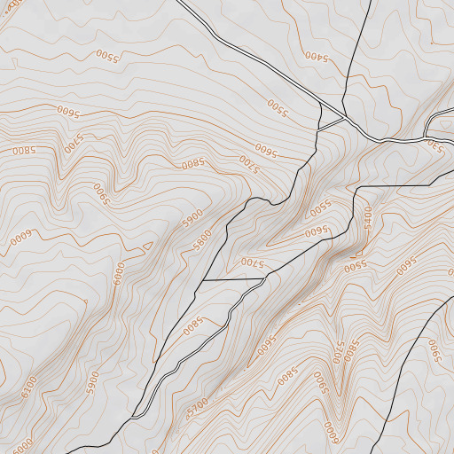 OpenTopoMap map of Star Ranch Spring, ID