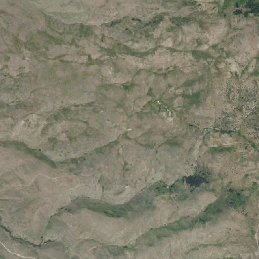 Aerial imagery of Sullivan Spring, ID
