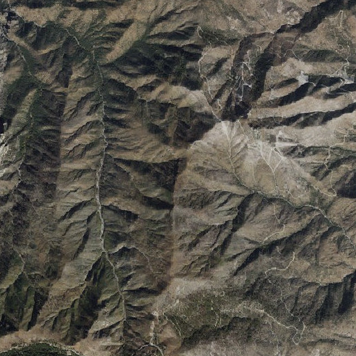 Aerial imagery of Stratton Saddle, AZ