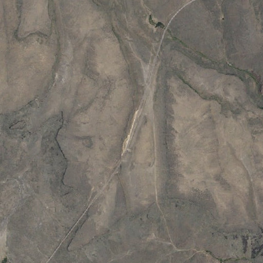 Aerial imagery of The Saddle, ID