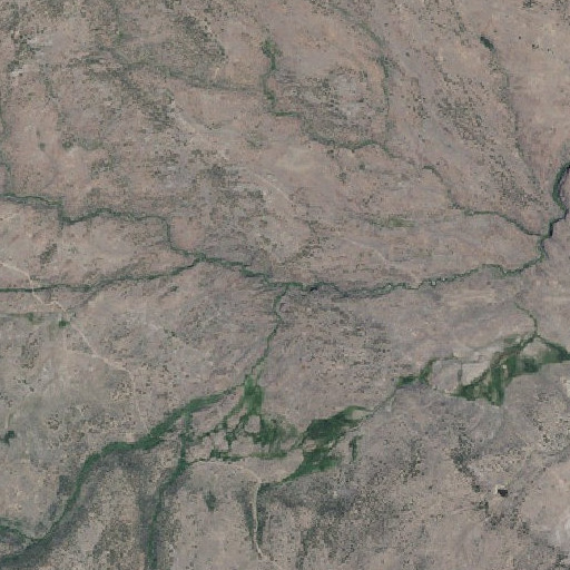 Aerial imagery of Thomas Creek, ID