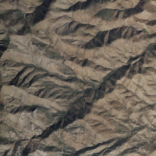Aerial imagery of Upper Stratton Spring, AZ